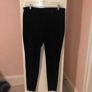 Black Velvet Pants
